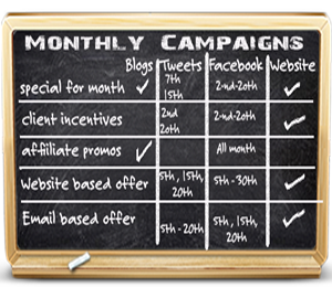 content calendar development